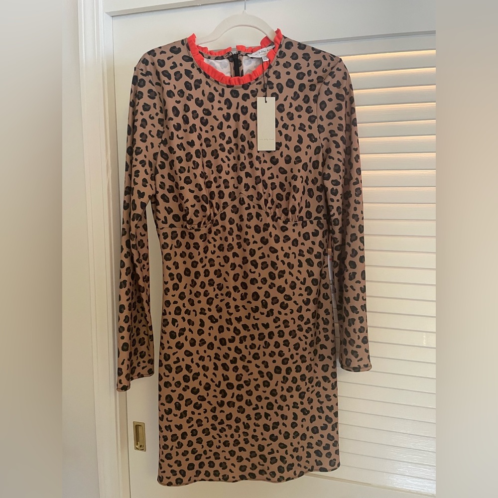 Never Fully Dressed leopard mini dress